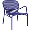 Petite Friture - Poltrona bassa Week-end - Blu - Alluminio termolaccato epossidico - Designer Studio BrichetZiegler