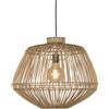 GOOD & MOJO - Sospensione Madagascar - Legno naturale - Midollino
