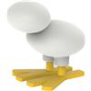 Magis - Sgabello bimbi - Bianco - Frassino massello - Designer Eero Aarnio
