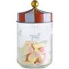 Alessi - Contenitore ermetico Circus - Trasparente - Ferro bianco - Designer Marcel Wanders