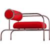 Cappellini - Poltrona imbottita Sofa with arms - Rosso - Schiuma di poliuretano - Designer Shiro Kuramata