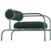 Cappellini - Poltrona imbottita Sofa with arms - Verde - Schiuma di poliuretano - Designer Shiro Kuramata