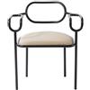 Cappellini - Poltrona imbottita 01 Chair - Beige - Faggio multistrato - Designer Shiro Kuramata