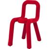 Moustache - Sedia imbottita Bold - Rosso - Schiuma di poliuretano - Designer Big Game