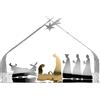 Alessi - Capanna Noël - Metallo - Acciaio inox 18, 10 - Designer Donia Maaoui