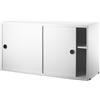 String Furniture - Cassettiera String System - Bianco - MDF laccato - Designer Nils Strinning