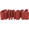 Slide - Panchina Amore - Rosso - Polietilene riciclabile - Designer Giò Colonna Romano