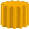 Slide - Tavolino Gear - Giallo - polietilene riciclabile - Designer Anastasia Ivanuk