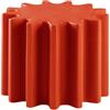 Slide - Tavolino Gear - Rosso - polietilene riciclabile - Designer Anastasia Ivanuk