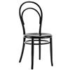 Wiener GTV Design - Sedia N - Nero - Faggio massello curvato - Designer Michael Thonet