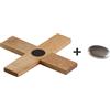 Malle W. Trousseau - Sapone antiodori - Legno naturale - Magnete