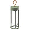 Flos - Lampada da esterno ricaricabile senza fili In Vitro - Verde - Vetro borosilicato - Designer Philippe Starck