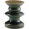 Zanotta - Tavolino d'appoggio zeus - Verde - Gres smaltato - Designer Prospero Rasulo