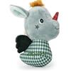 LILLIPUTIENS - Mini sonaglio Joe Il Drago - Giocattolo sensoriale per Neonati - Stimola la Vista, l'udito e la motricità - Ideale dalla Nascita - Morbido Peluche Divertente da Scoprire - 83480