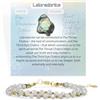 Farfume Bracciale Donna Chakra 4 mm Perline Bracciali, Cristalli Pietre Naturali Gioielli Regalo per le Donne (labradorite)