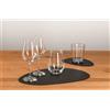 SILWY MAGNETIC DRINKWARE Set 2 Sottobicchieri Metallici Antracite Silwy