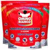 Omino Bianco - Additivo Smacchiante Lavatrice 5 Azioni in 1 Idrocaps, Capsule Idrosolubili per Bucato, Smacchiatore Igienizzante, 3 Confezioni x 10 Caps