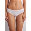 Intimissimi Slip Cotone E Pizzo Bianco