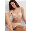 Intimissimi Slip In Cotone E Pizzo Naturale