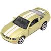 Easy Toys Modellino Auto Compatibile con Ford Mustang GT 2006. Auto Giocattolo in Scala con Porte Apribili. Modellismo Automobile. (Verde)