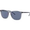 Ray-Ban 0RB4387 Occhiali da Sole, Blu (Transparente Blue), 56 Uomo, Pick First