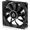 ARCTIC F9 Silent - 90 mm Ventola PC, Rumore Basso 0,08 Sone, Ventilazione Efficiente, Cuscinetto Fluido Dinamico, Ventilazione 1000 RPM, 0,08 Sone - Nero