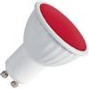 Faretto LED GU10 5W Rosso Colore Rosso