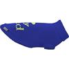 Record - Maglioncino per Cani I Love. Maglione per Cani Collo Alto, Tinta Unita con Scritta sul Dorso I love my Dad, Foro Guinzaglio e Passanti Zampe Posteriori | Blu, L - Lunghezza dorso 45 cm