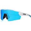 Queshark Occhiali Ciclismo Uomo e Donna, Occhiali Veloci Polarizzati, Con 1 Lenti o 4 lenti Intercambiabili, TR90 Montatura, UV400 Occhiali Sportivi Uomo per Ciclismo, Corsa, Pesca, Baseball, Sci