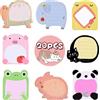 AMFUN Blocchetti Memo Adesivi, 20 Pezzi Animali Sticky Notes Adesive, Mini Note Adesive per Ufficio, Scuola, Regali per Studenti Bambini