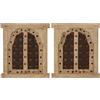 AlexandreHouse DECORACION PARED TECA 45X5X51 VENTANA SURTIDA