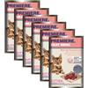 PREMIERE Kit Risparmio 6x400G Premiere Meat Menu Cat KITTEN MANZO CON CUORI DI TACCHINO