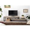 Generico Mobile Porta TV, Dimensione variabile da 130 cm a 230 cm