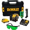 DEWALT Livella laser DeWalt DCE0825D1G-QW raggio verde 3 linee 50 mt