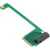 chenyang CY - Adattatore per scheda NVME M-Key da 22 x 30 mm a 22 x 80 mm, adattatore di aggiornamento SSD ad angolo compatibile con ROG Ally Gaming