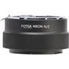 FOTGA FTZ Adattatore per obiettivo Nikon F-Mount Obiettivo su Z-Mount Camera Convertitore Adattatore, Compatibile con Nikon Z5 Z6 Z7 Z30 Z50 Z6II Z7II Z8 Z9 Zf Zfc Full Frame Fotocamera Specchio
