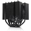 Noctua NH-D12L chromax.black, Dissipatore Per CPU a Doppia Torre e Basso Profilo (120 mm, Nero)