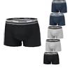 NOTTINGHAM Set 6 Paia Slip/Boxer Uomo Cotone Bielastico Nero Bianco Assortito (6 Paia Boxer Nero - 7 / XXL)
