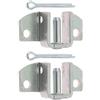 cyclingcolors 2x Supporto per albero tapparella per asse diametro maschio 16 mm con coppiglia antisollevamento Accessorio Cuscinetto terminale di fissaggio per finestra cieca