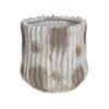 AlexandreHouse MACETA ONDULADA CERAMICA RUSTICO