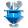 Morgan blue Morgan Blue Supporto catena Chain keeper quick release blu