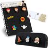 Harry Potter A5 Diario e Set Cancelleria con Spille Chibi Personalizzabili