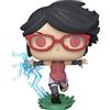 Funko Pop! Animation: Boruto - Sarada Uchiha With Sharingan - Boruto: Naruto Next Generations - Figura in Vinile da Collezione - Idea Regalo - Merchandising Ufficiale - Anime Fans