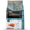 Bravery Adult Cat Salmone crocchette gatto grain free 600g