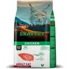 Bravery Sterilized Cat Pollo crocchette gatto grain free 2 Kg