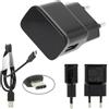 Acce2S - Caricatore USB Originale 2A + Cavo USB-C da 1 m per Samsung Galaxy S21 +, S21 Ultra, S21, S20 FE, S20 +, S20 Ultra, S20, S10e, S10+, S9 +, S8 +