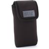 USA GEAR Custodia Compatta per Fotocamera in Neoprene con Moschettone da Viaggio, Tasca per Scheda Di Memoria E Chiusura Sicura, Compatibile con Nikon Coolpix, Panasonic Lumix LX10, kodak fz55 e altro