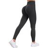 Somdiffy Push Up Leggins Sportivi Donna Leggings Palestra Vita Alta Pantaloni Fitness Yoga Anticellulite