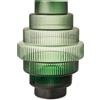 Pols Potten - Vaso Steps - Verde - Vetro soffiato a bocca