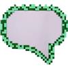 Seletti - Specchio murale Pixel - Verde - MDF - Designer Roberto Bruno